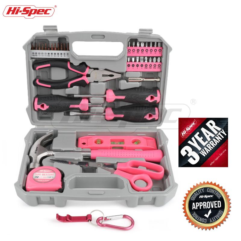 Hi-Spec 42 Pcs Hand Tool Sets Household Home Repair Tool Set Screwdriver Box Set Scissors Claw Hammer Tools For Home Use
Hi-Spec 42 Pcs Hand Tool Sets Household Home Repair Tool Set Screwdriver Box Set Scissors Claw Hammer Tools For Home Use