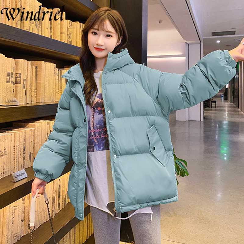 Loose Winter Coat Women Hooded Warm Parkas Autumn Warm Wadded Jackets Sold Padded Clothing Outerwear Girls Casual Coats Windriel, Black
Loose Winter Coat Women Hooded Warm Parkas Autumn Warm Wadded Jackets Sold Padded Clothing Outerwear Girls Casual Coats Windriel, Black