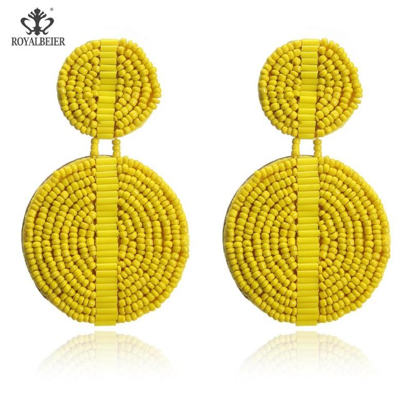 Dangle & Chandelier 2021 Fashion Big Yellow Earrings For Women Bohemian Long Beaded Handmade Boho Jewelry Beach Ethnic Accessories
Dangle & Chandelier 2021 Fashion Big Yellow Earrings For Women Bohemian Long Beaded Handmade Boho Jewelry Beach Ethnic Accessories