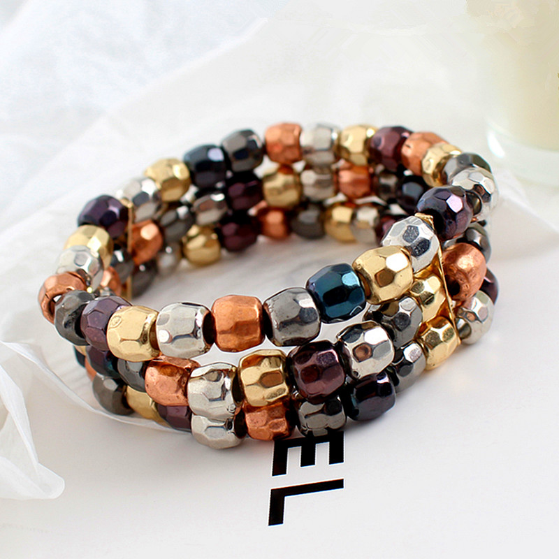 Statement Colorful Big Beads Bracelets For Women Men Bohemian Three Layer Vintage Beaded Charm Bracelets & Bangles Jewelry Gifts
Statement Colorful Big Beads Bracelets For Women Men Bohemian Three Layer Vintage Beaded Charm Bracelets & Bangles Jewelry Gifts