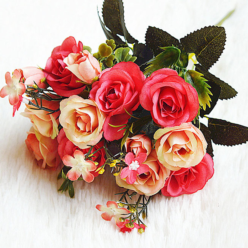 5pcs Artificial Bunch of Royal Lady's Small Rose SH3 Artificial Flower Home Decoration Placed Flower
5pcs Artificial Bunch of Royal Lady's Small Rose SH3 Artificial Flower Home Decoration Placed Flower