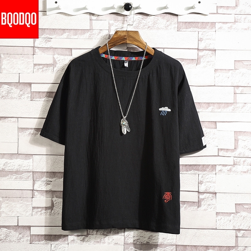Black Funny Embroidery Pattern Fitness Tshirt Men White Oversized Hip-hop Casual T-shirt Male Summer Streetwear Harajuku T shirt, White;black
Black Funny Embroidery Pattern Fitness Tshirt Men White Oversized Hip-hop Casual T-shirt Male Summer Streetwear Harajuku T shirt, White;black
