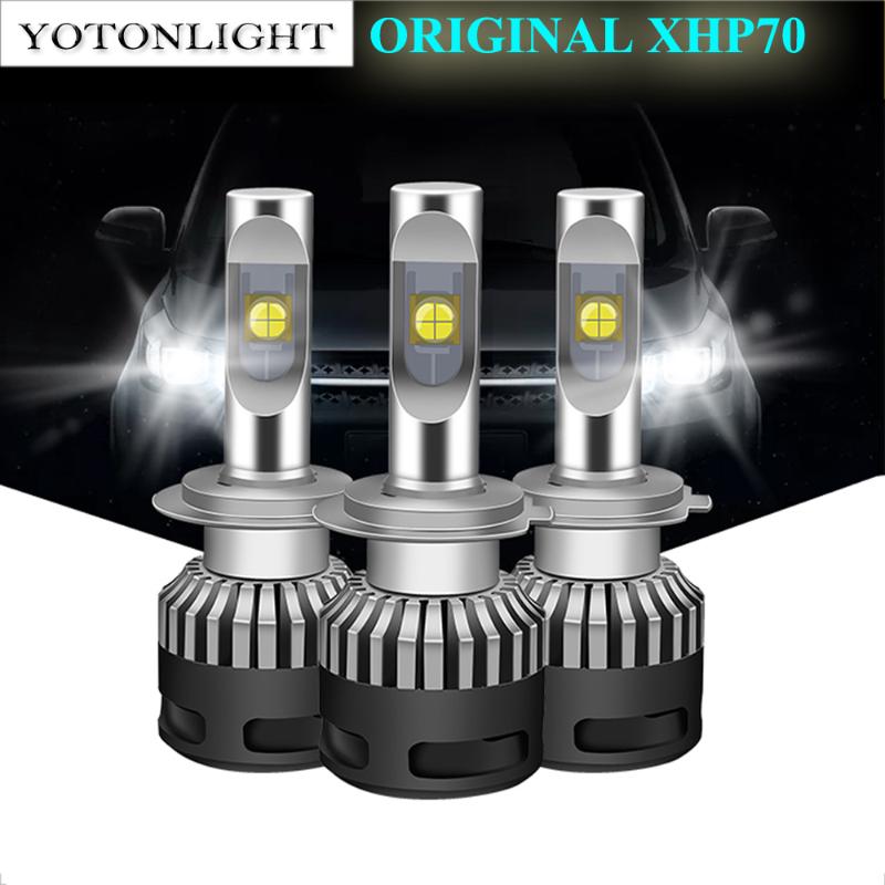 YOTONLIGHT 2Pcs XHP70 H4 H7 H11 Car Led Headlight 110W 13200LM 9005 9006 9012 H8 H9 3 4 Hir2 Led Light Bulb 6000K 12V Auto
YOTONLIGHT 2Pcs XHP70 H4 H7 H11 Car Led Headlight 110W 13200LM 9005 9006 9012 H8 H9 3 4 Hir2 Led Light Bulb 6000K 12V Auto