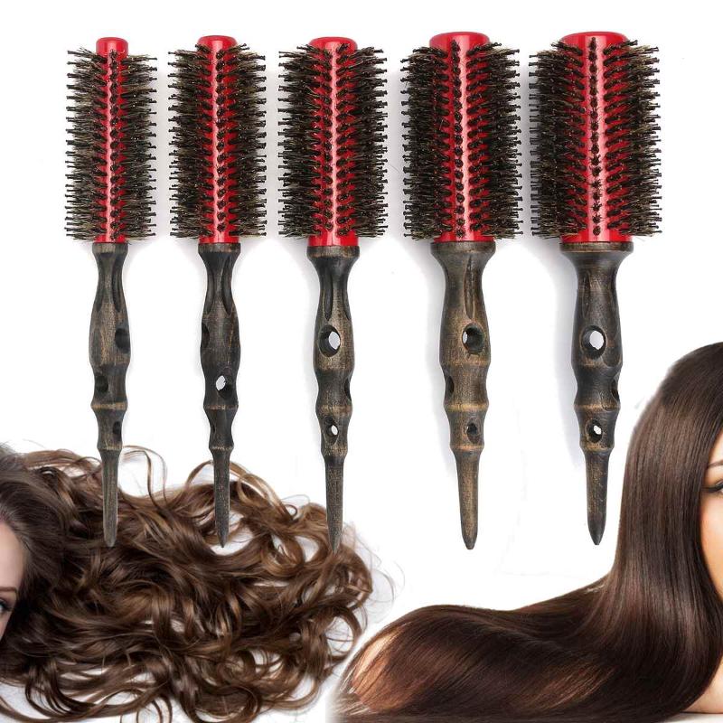 Professional Hair Round Brushes Retro Style Curler Combs Hairdressing Straight Quiff Roller Salon Styling Barber Tools
Professional Hair Round Brushes Retro Style Curler Combs Hairdressing Straight Quiff Roller Salon Styling Barber Tools