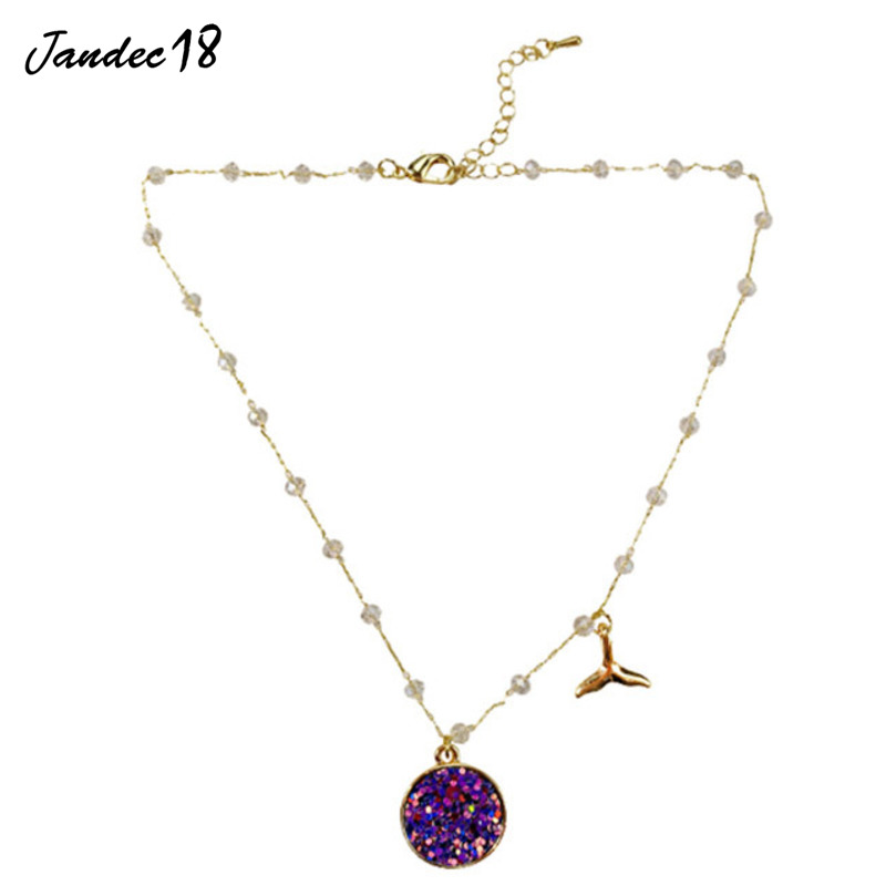 Alloy Mermaid Collars Exquisite Choker Aesthetic Clavicle Chain Charm Crystal Pendant Necklace Women Jewelry Accessories
Alloy Mermaid Collars Exquisite Choker Aesthetic Clavicle Chain Charm Crystal Pendant Necklace Women Jewelry Accessories