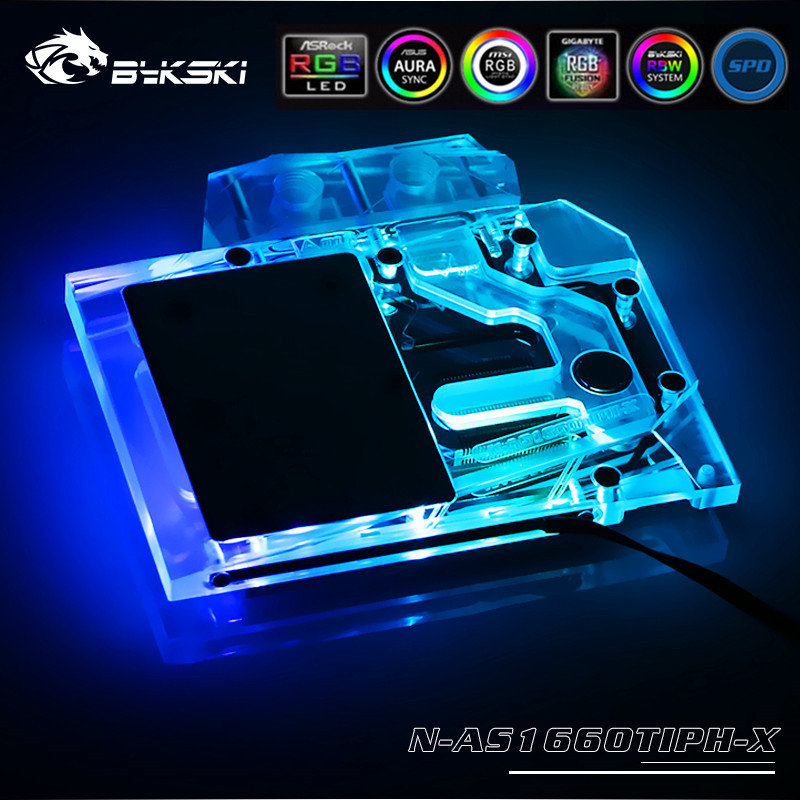 Bykski Full Coverage GPU Water Block For ASUS TUF GTX 1660Ti O6G RTX 2060 O6G Graphics Card N-AS1660TIPH-X
Bykski Full Coverage GPU Water Block For ASUS TUF GTX 1660Ti O6G RTX 2060 O6G Graphics Card N-AS1660TIPH-X