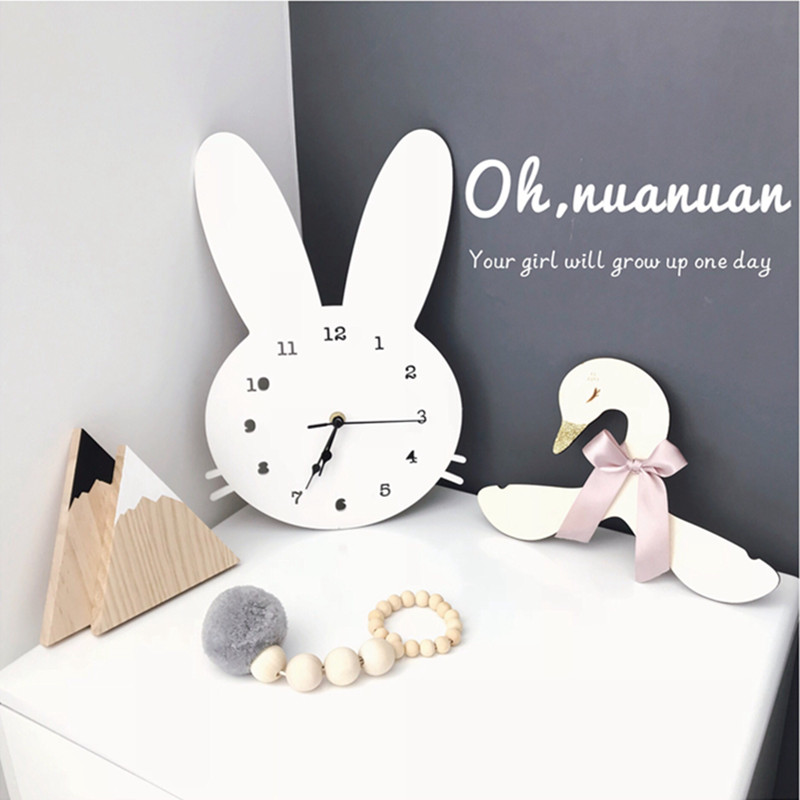 Ins Nordic Lovely Wall Clock Creative Cute Cartoon Silent Clock Children's Room Home Wall Decoration DIY Gift Ornaments
Ins Nordic Lovely Wall Clock Creative Cute Cartoon Silent Clock Children's Room Home Wall Decoration DIY Gift Ornaments
