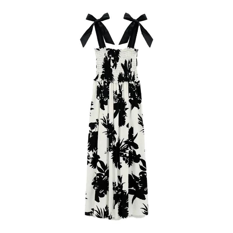 2020 New Summer Women Dress Printed Bow Strap Stretched Midi Dress elegant Femme Robe Ropa Mujer Vestidos
2020 New Summer Women Dress Printed Bow Strap Stretched Midi Dress elegant Femme Robe Ropa Mujer Vestidos