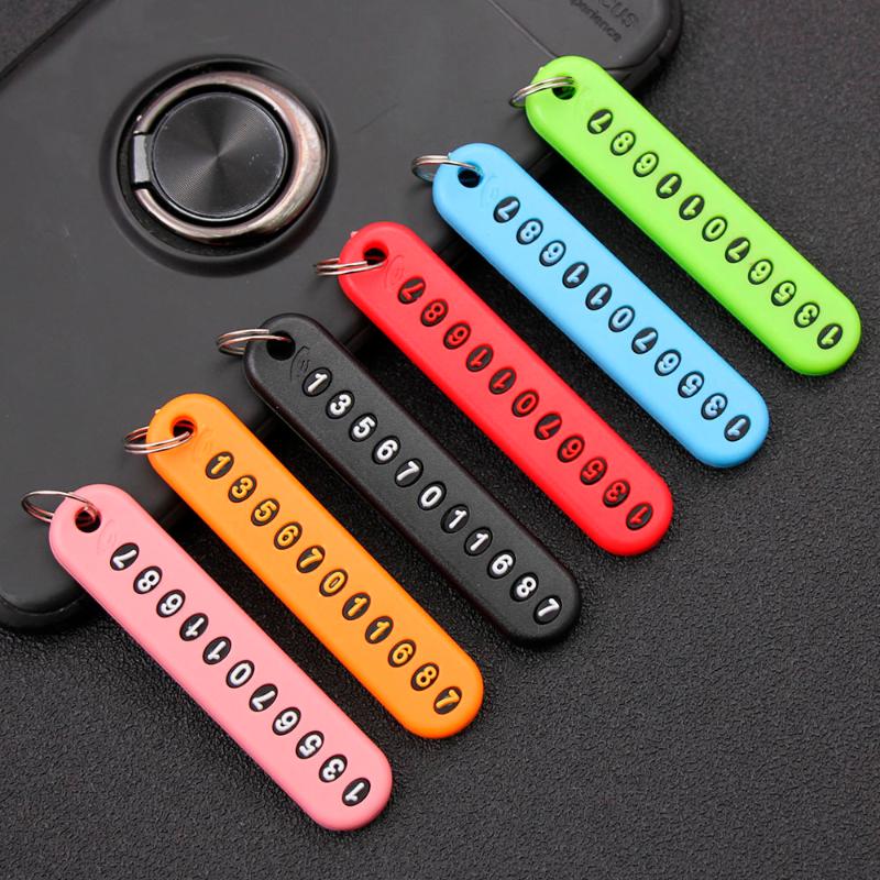 5 PCs Keychain with a set phone number, keychain with a phone number, from the loss of things
5 PCs Keychain with a set phone number, keychain with a phone number, from the loss of things