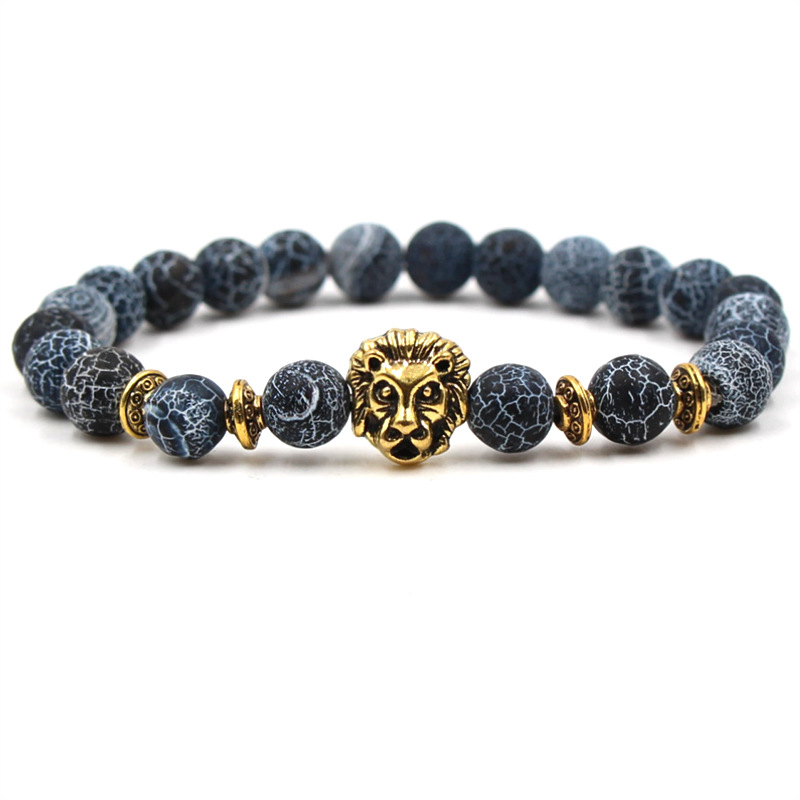 fashion Men's Natural Stone Bracelets set couple Volcanic stone animal texture beads lucky Bracelets&bangles Jewelry gift
fashion Men's Natural Stone Bracelets set couple Volcanic stone animal texture beads lucky Bracelets&bangles Jewelry gift