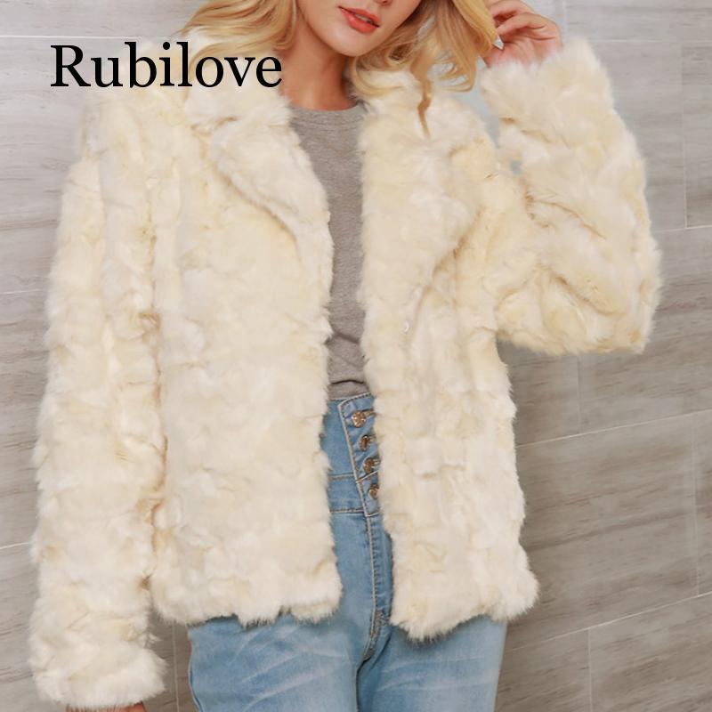 Fashion Suit Collar Faux Fur Coat Female Autumn Winter Thick Warm Short Style Lapel Jacket Womens Beige Fluffy Coats
Fashion Suit Collar Faux Fur Coat Female Autumn Winter Thick Warm Short Style Lapel Jacket Womens Beige Fluffy Coats