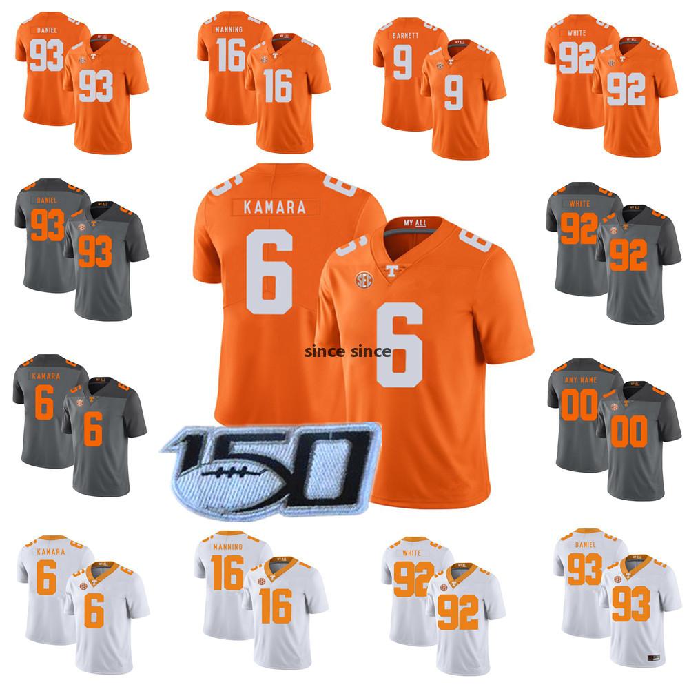 Custom Tennessee Volunteers #6 Alvin Kamara 16 Peyton Manning 1 Jason Witten 14 Eric Berry 92 Reggie White S-6XL College Football Jerseys, Orange
Custom Tennessee Volunteers #6 Alvin Kamara 16 Peyton Manning 1 Jason Witten 14 Eric Berry 92 Reggie White S-6XL College Football Jerseys, Orange
