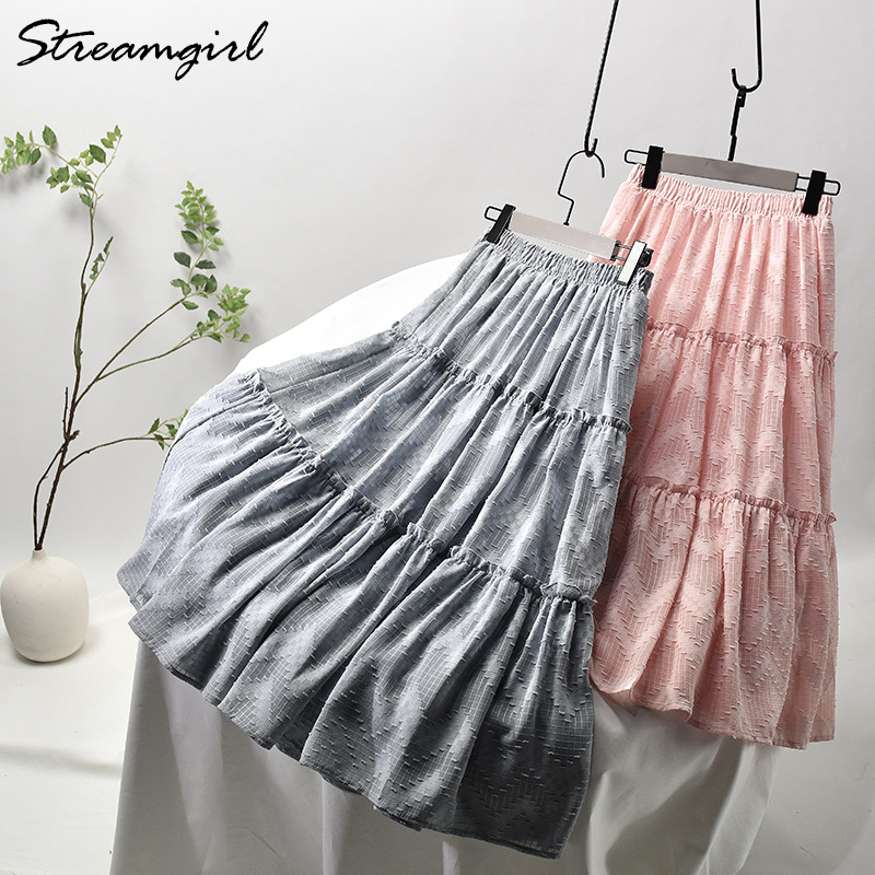 Summer Skirt Long White Skirts For Women High Waist Chiffon Pleated Long Tulle Mesh Skirt Maxi Women's Summer Skirts Woman 2020, 1944 beige
Summer Skirt Long White Skirts For Women High Waist Chiffon Pleated Long Tulle Mesh Skirt Maxi Women's Summer Skirts Woman 2020, 1944 beige