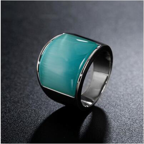 New Fashion Rings Women Men Punk Cat Eyes Green Simulated Opal 361L Titanium Stainless Steel Engagement Wedding Ring Jewelry
New Fashion Rings Women Men Punk Cat Eyes Green Simulated Opal 361L Titanium Stainless Steel Engagement Wedding Ring Jewelry