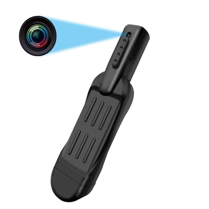 

Mini Camera T189 Pen Full HD 1080P Secret Camera Wearable Body Pen Digital Mini DVR Small DV Camcorder Support 32GB Card, Black