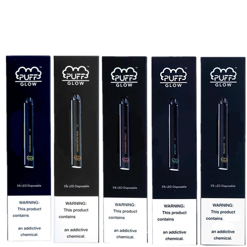 PUFF Glow Disposable Vape Pen Pods Pre-filled Starter Kit 280mAh Battery 1.4ml Cartridge Vape Kit with Security Code LED Light
PUFF Glow Disposable Vape Pen Pods Pre-filled Starter Kit 280mAh Battery 1.4ml Cartridge Vape Kit with Security Code LED Light