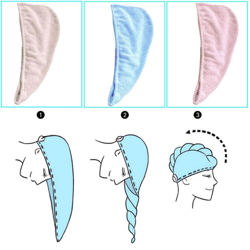 Hair Towel Wrap Drying Bath Shower Head Towel For Curly Long Thick Hair For Children Adults
Hair Towel Wrap Drying Bath Shower Head Towel For Curly Long Thick Hair For Children Adults