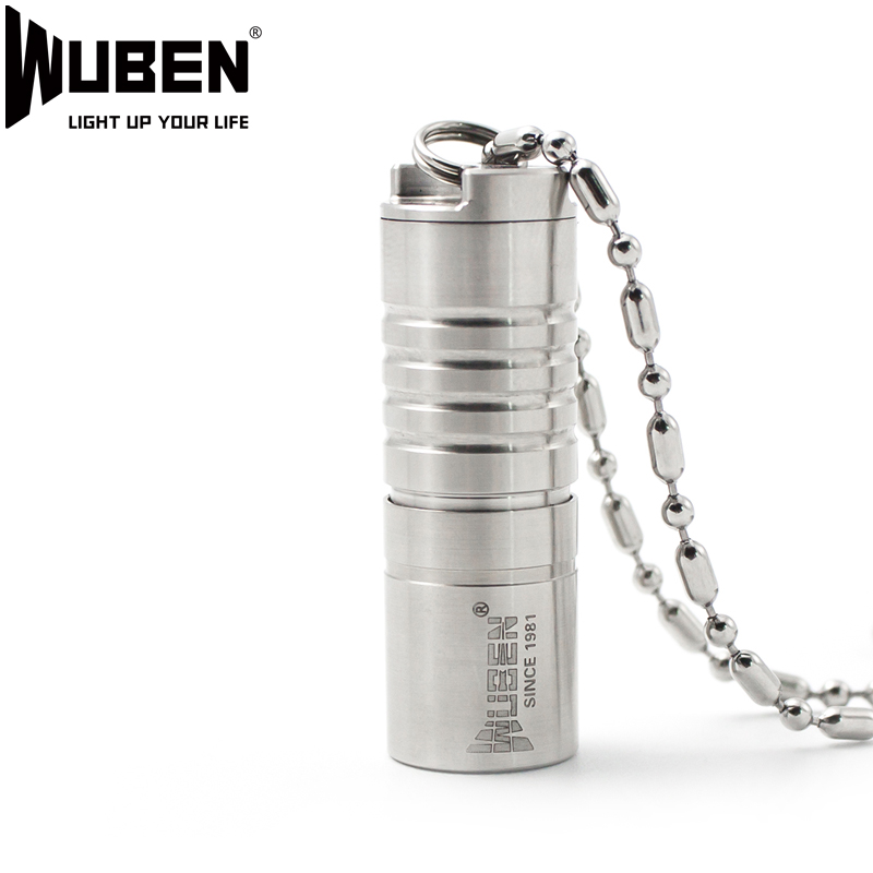 Flashlights Torches WUBEN Mini LED Waterproof IPX8 130LM Lamp With Necklace Portable Design Multipurpose G339
Flashlights Torches WUBEN Mini LED Waterproof IPX8 130LM Lamp With Necklace Portable Design Multipurpose G339