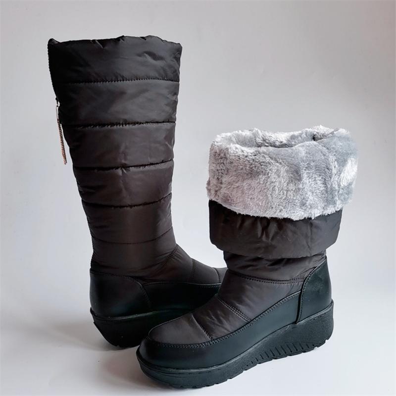 Mid-calf Boots Women 2020 New Winter Keep Warm Round Toe Female Snow Boots Slip On Platforms Casual Black Shoes Woman Large Size
Mid-calf Boots Women 2020 New Winter Keep Warm Round Toe Female Snow Boots Slip On Platforms Casual Black Shoes Woman Large Size