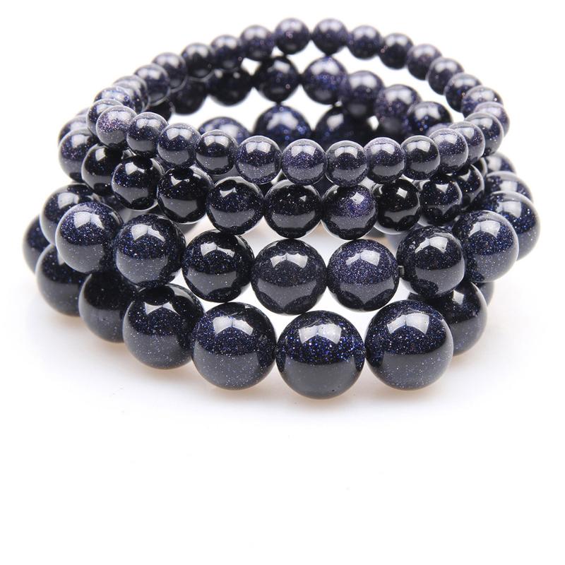Natural Dark Blue Gold Sand Bracelet Men 6mm 8mm 10mm 12mm Beaded Charm Brazalete Hombre Yoga Jewelry Armband Pulseras
Natural Dark Blue Gold Sand Bracelet Men 6mm 8mm 10mm 12mm Beaded Charm Brazalete Hombre Yoga Jewelry Armband Pulseras
