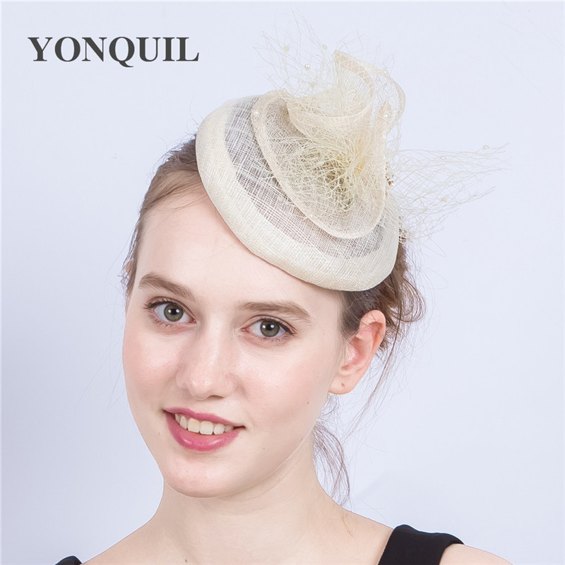 New hairstyle in fascinator hats base veils decoration popular women hair clip for holiday derby wedding church hats headpiece SYF200
New hairstyle in fascinator hats base veils decoration popular women hair clip for holiday derby wedding church hats headpiece SYF200