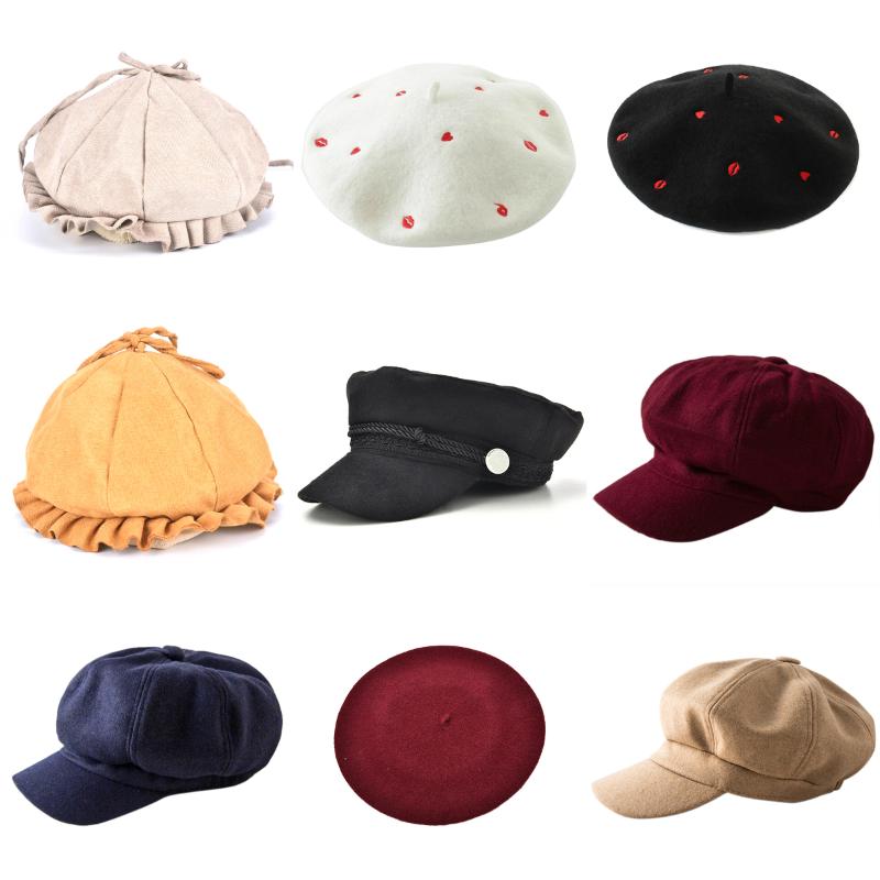 1pcs Winter Elegant Wool Beret Women Casual Streetwear Warm Beret Hat Cap Autumn Party Club Female Beanie, 18
1pcs Winter Elegant Wool Beret Women Casual Streetwear Warm Beret Hat Cap Autumn Party Club Female Beanie, 18