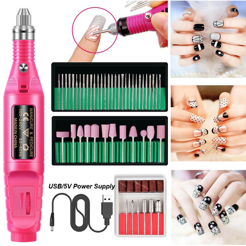 54Pcs/set Electric Manicure Nail Drill Bits Equipment Grinder Polish remove cuticle dead skin Pedicure Nail File Tools
54Pcs/set Electric Manicure Nail Drill Bits Equipment Grinder Polish remove cuticle dead skin Pedicure Nail File Tools