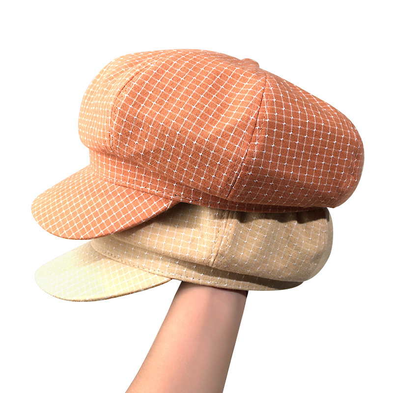 Spring And Summer Fresh Octagonal Cap Retro Art Student Painter Cap Korean Version Of The With A Flat Beret, Black
Spring And Summer Fresh Octagonal Cap Retro Art Student Painter Cap Korean Version Of The With A Flat Beret, Black