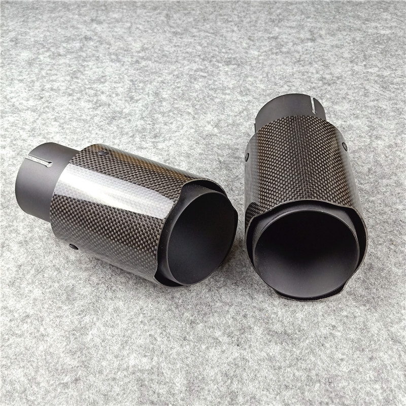 1PCS Inlet (63mm) Outlet (89mm) Glossy Titanium Black Carbon Exhaust Muffler pipe For Akrapovic Car Tuning Accessories Muffler
1PCS Inlet (63mm) Outlet (89mm) Glossy Titanium Black Carbon Exhaust Muffler pipe For Akrapovic Car Tuning Accessories Muffler