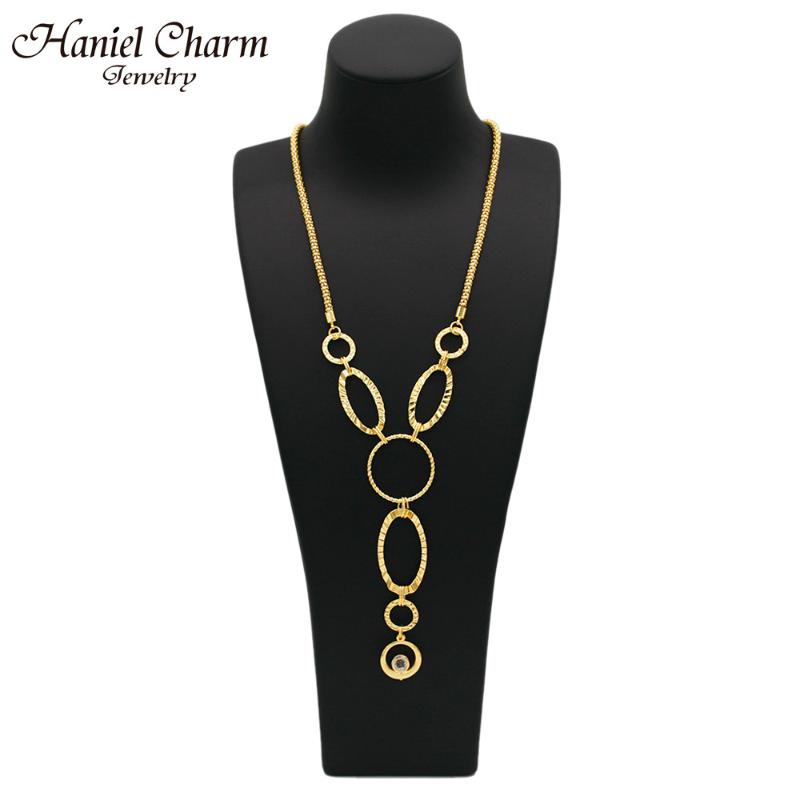 Haniel Charm Jewelry Fashion New Arrival Gold Color Plated Hig Quality Long Chain Necklace Jewelry Gift For Women
Haniel Charm Jewelry Fashion New Arrival Gold Color Plated Hig Quality Long Chain Necklace Jewelry Gift For Women