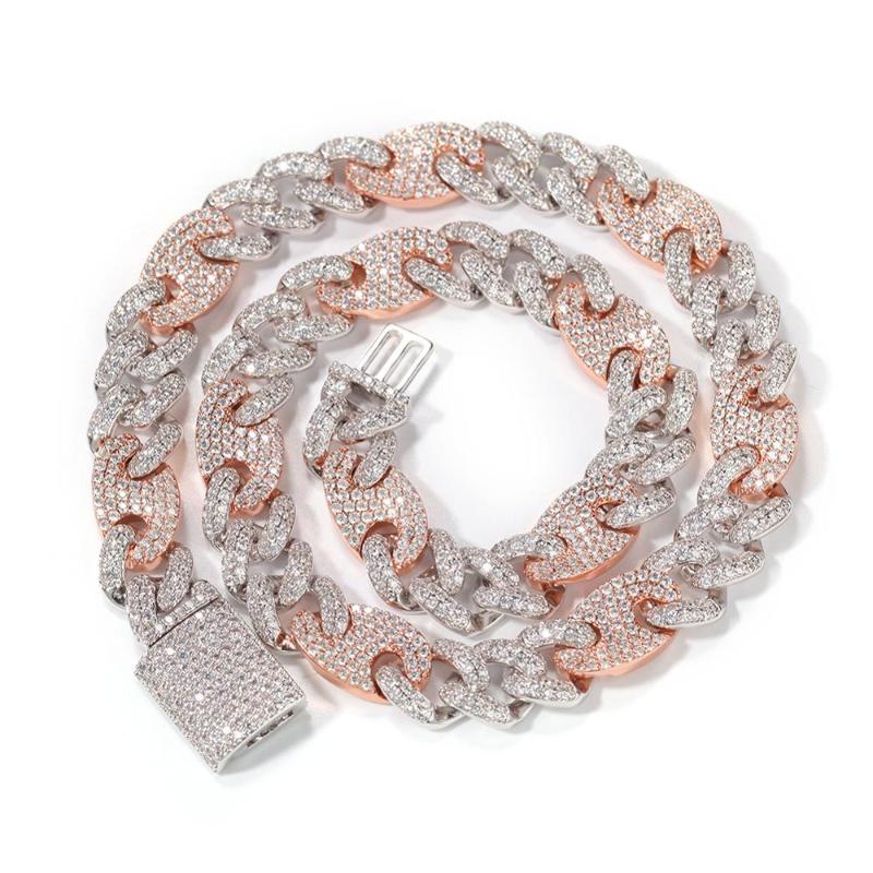 necklace now united Migos Cuban chain 12mm high quality zircon buckle color mixed necklace 
necklace now united Migos Cuban chain 12mm high quality zircon buckle color mixed necklace