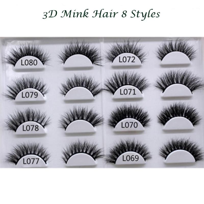 1 Pair Real 3D Mink Hair Soft Long Natural Thick Makeup Eye Lashes Extension False Eyelashes Makep Accessories for Beauty
1 Pair Real 3D Mink Hair Soft Long Natural Thick Makeup Eye Lashes Extension False Eyelashes Makep Accessories for Beauty