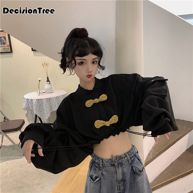 2020 woman's solid hoodies sweatshirts lady streetwear tops Chinese Traditional street wear qipao Casual Pullover Shirts
2020 woman's solid hoodies sweatshirts lady streetwear tops Chinese Traditional street wear qipao Casual Pullover Shirts