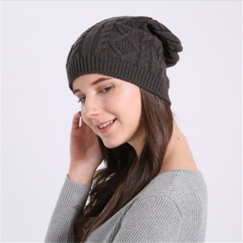 Ladies Solid Hat Ski Cap Winter Warm Cap Wool Women Braided Baggy Knit Crochet Beanie, Black
Ladies Solid Hat Ski Cap Winter Warm Cap Wool Women Braided Baggy Knit Crochet Beanie, Black