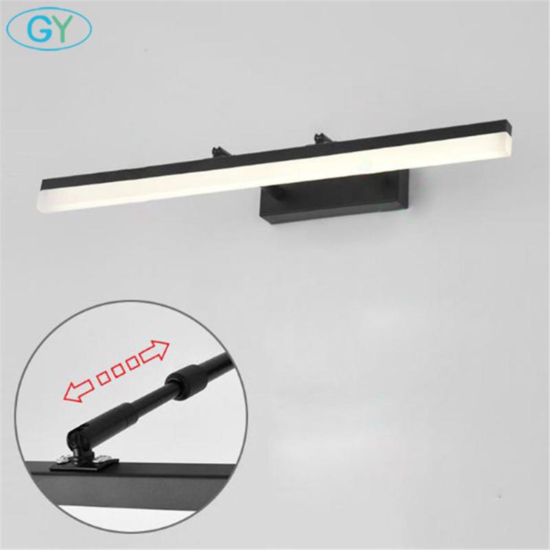 Black L35/45/60/70/80/100cm LED Wall light Bathroom Mirror Lamp, 110V 220V wall Lamp fixture for cabinet,washroom sconces
Black L35/45/60/70/80/100cm LED Wall light Bathroom Mirror Lamp, 110V 220V wall Lamp fixture for cabinet,washroom sconces