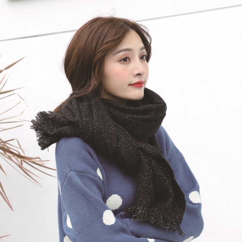 Fun Prouder New Japanese and Korean Autumn and Winter Scarf Pure Color Imitation Cashmere Scarf Fashion Simple
Fun Prouder New Japanese and Korean Autumn and Winter Scarf Pure Color Imitation Cashmere Scarf Fashion Simple