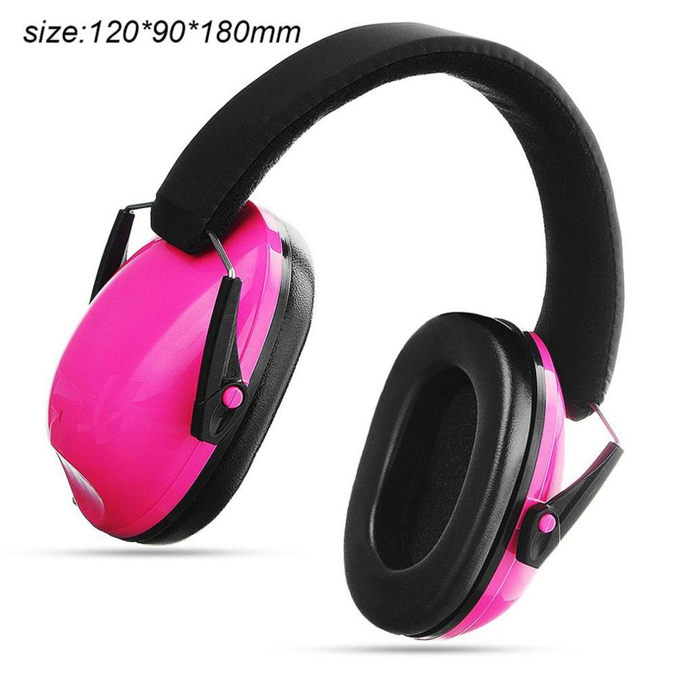 Kids Ear muffs Hearing Protector Adjustable Foldable Headband Ear Defenders For Baby Soundproof Anti-noise Earmuffs Headset