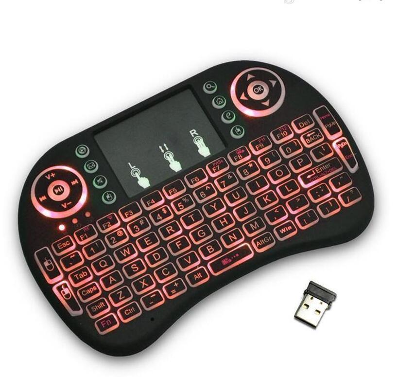 Mini Rii Wireless Keyboard i8 24G English Air Mouse Keyboard Remote Control Touchpad for Smart Android TV Box Notebook Tablet Pc - view 5