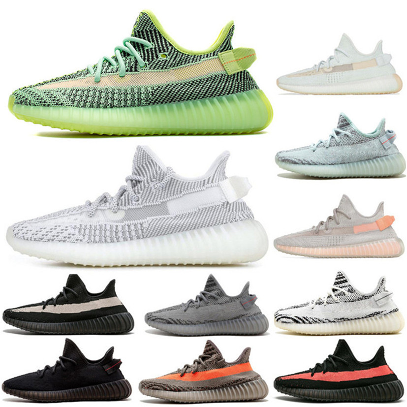 Designer Women Shoes V2 Clay True Form Zebra White Static Reflective Zapatos Casual Shoes Kanye West Triple Men Running Sneaker gfgsdf fgsdf