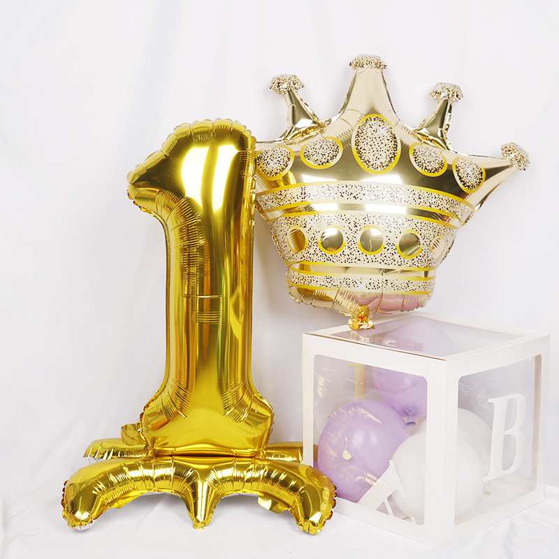1pc Gold Crown globos Baby Shower girl boy Foil Balloons Happy Birthday Party Decorations kids ballon wedding favors and gifts
1pc Gold Crown globos Baby Shower girl boy Foil Balloons Happy Birthday Party Decorations kids ballon wedding favors and gifts