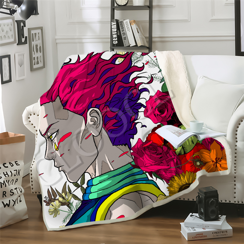 CLOOCL Factory Wholesale Japanese Anime Hunter X Hunter Blanket 3D Print Double Layer Casual Sofa Youth Bedding Throw Fashion Blankets
CLOOCL Factory Wholesale Japanese Anime Hunter X Hunter Blanket 3D Print Double Layer Casual Sofa Youth Bedding Throw Fashion Blankets