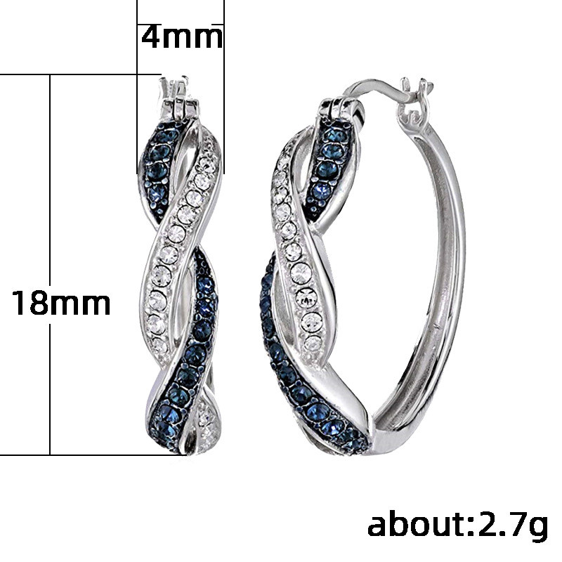 Hoop & Huggie Fashionable Jewelry, Charm, Two-color Earrings, Ladies, Versatile Party Anniversary Gift
Hoop & Huggie Fashionable Jewelry, Charm, Two-color Earrings, Ladies, Versatile Party Anniversary Gift