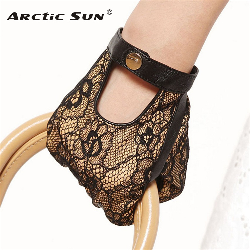 Brand Genuine Leather Gloves High Quality Women Sheepskin Glove Fashion Trend Black Lace Driving Leather Gloves EL030NN 
Brand Genuine Leather Gloves High Quality Women Sheepskin Glove Fashion Trend Black Lace Driving Leather Gloves EL030NN