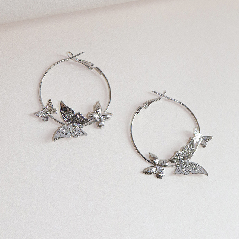 Hoop & Huggie 2021 Trendy Ins Butterfly Insects Minimalist Earrings Korean Fashion Chic Women Party Jewelry
Hoop & Huggie 2021 Trendy Ins Butterfly Insects Minimalist Earrings Korean Fashion Chic Women Party Jewelry