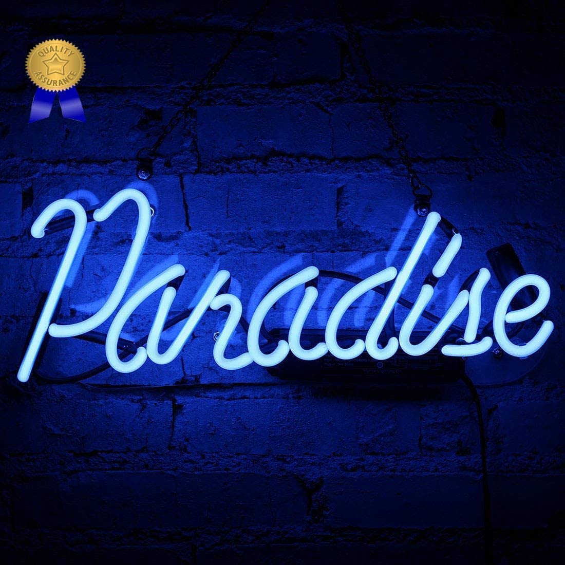 Neon Light Paradise Sign Neon Bar Signs Handmade Glass Neon Signs for Gift Pub Christmas Party Store Bedroom Wall Decor Lamp 14" x 6"
Neon Light Paradise Sign Neon Bar Signs Handmade Glass Neon Signs for Gift Pub Christmas Party Store Bedroom Wall Decor Lamp 14" x 6"