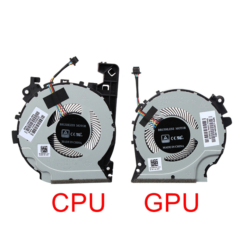 New CPU GPU Cooling Fan For 15-CX 15-CX0598NA 15-CX0040NR 15-CX0071NR 15-CX0999NL TPN-C133 fan cooler L20334-001 L20335-001
New CPU GPU Cooling Fan For 15-CX 15-CX0598NA 15-CX0040NR 15-CX0071NR 15-CX0999NL TPN-C133 fan cooler L20334-001 L20335-001