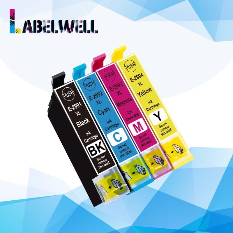 Labelwell 29XL Ink Cartridge Compatible for T2991 T2992 T2993 T2994 29 xl for XP 235 332 432 247 442 342 345 Printer
Labelwell 29XL Ink Cartridge Compatible for T2991 T2992 T2993 T2994 29 xl for XP 235 332 432 247 442 342 345 Printer