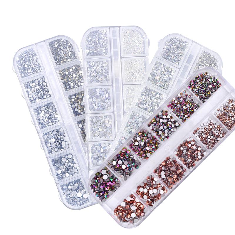 12 Colors Glitter Rhinestone Manicure Nail Polish Decoration Accessories 3D Nail Art Tips Manicure DIY Stones Set ZB14
12 Colors Glitter Rhinestone Manicure Nail Polish Decoration Accessories 3D Nail Art Tips Manicure DIY Stones Set ZB14