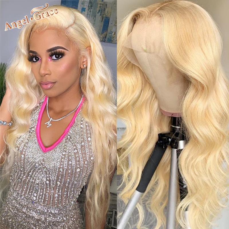 AngelGrace 613 Blond Lace Front Wig 13X6 Middle Part 613 Brazilian Body Wave Frontal Human Hair Wig Lace Closure Pre Plucked, #613
AngelGrace 613 Blond Lace Front Wig 13X6 Middle Part 613 Brazilian Body Wave Frontal Human Hair Wig Lace Closure Pre Plucked, #613