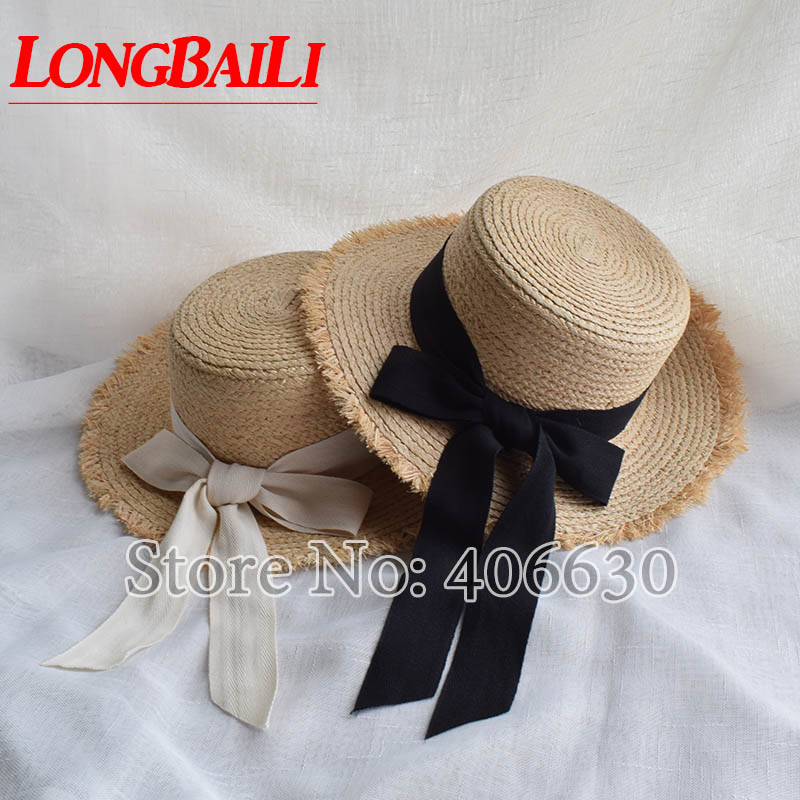 Summer Fashion Flat Top Raffia Straw Sun Hat For Women Casual Beach Caps Free Shipping SWDS040, Black band
Summer Fashion Flat Top Raffia Straw Sun Hat For Women Casual Beach Caps Free Shipping SWDS040, Black band